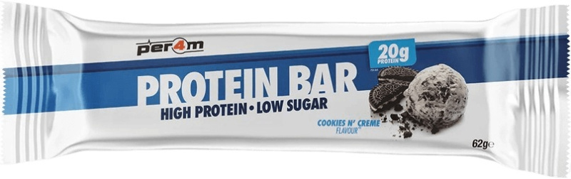 Per4m Protein Bar Low Sugar 62 g - cookies creme