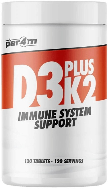 Per4m Vitamin D3 Plus K2 120 tablet