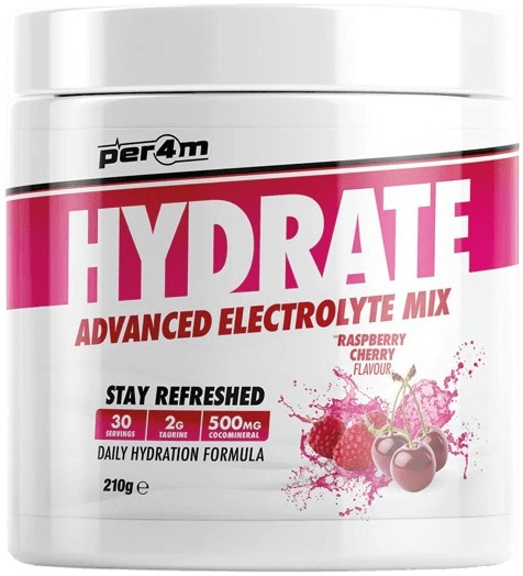 Per4m Hydrate Electrolyte Mix 210 g - Raspberry Cherry