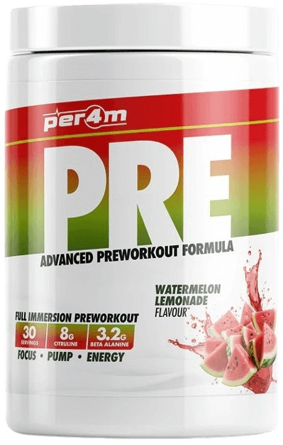 Per4m Pre Workout Stim 570 g - vodní meloun