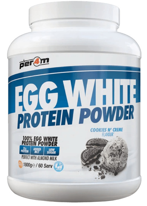 Per4m Egg White Protein Powder 1800 g - Cookies and Creme