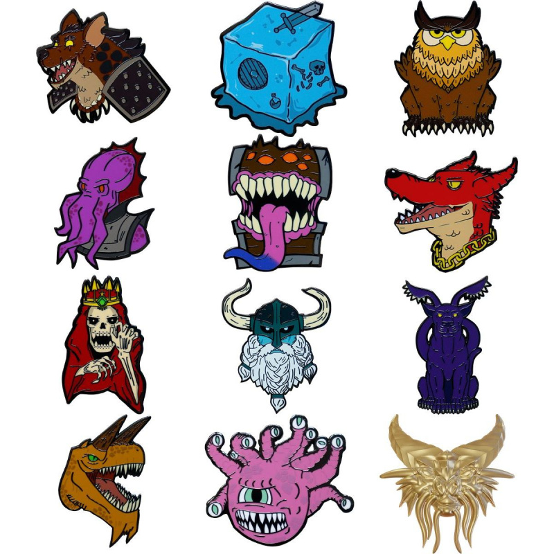 Fanattik mystery odznak Dungeons & Dragons - 50th Anniversary