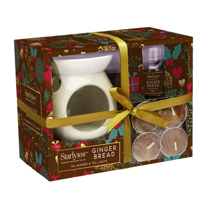 Starlytes Dárková sada Aromalampa Gingerbread