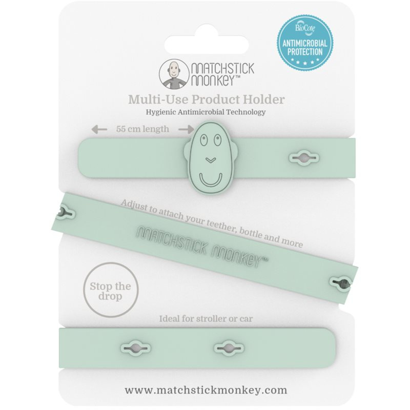 Matchstick Monkey Multi-Use Product Holder multifunkční klip Mint Green 1 ks