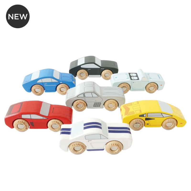 Le Toy Van Autíčka Set sportovních autíček