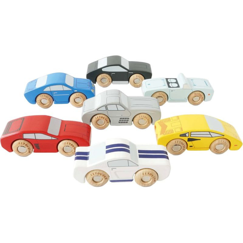 Le Toy Van Autíčka Set sportovních autíček