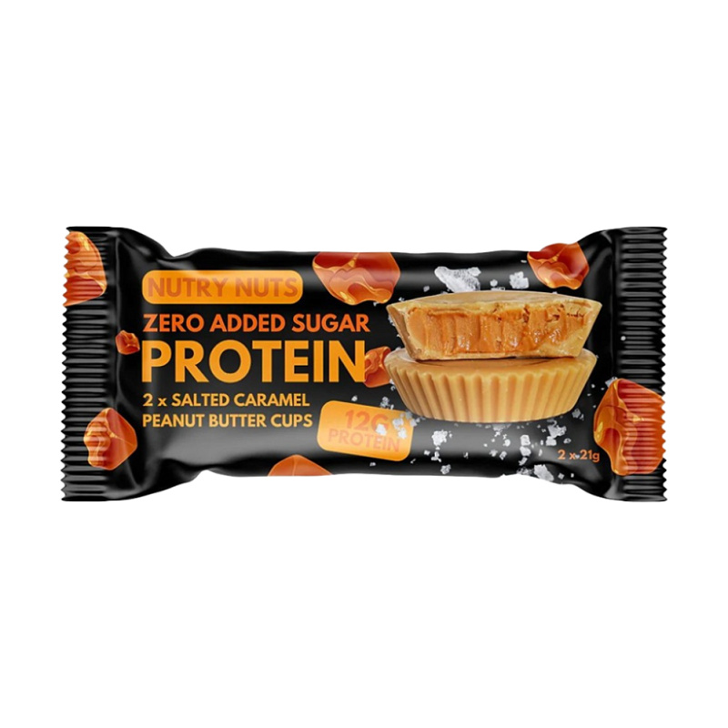 Nutry Nuts Cups (proteinové košíčky) 42g - Peanut Butter Salted Caramel