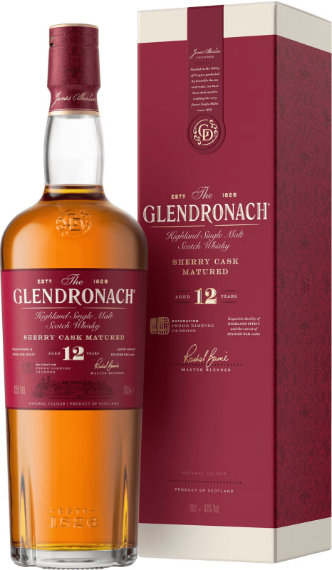 Glendronach 12 letá Sherry Cask 43% 0,7l