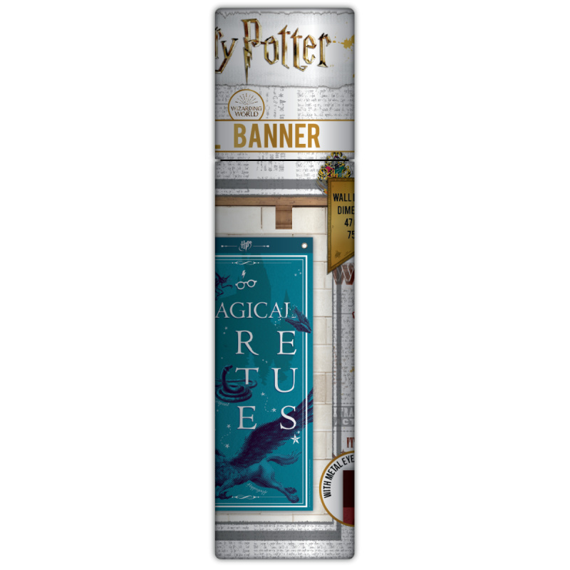 Textilní banner Harry Potter - Kouzelní tvorové