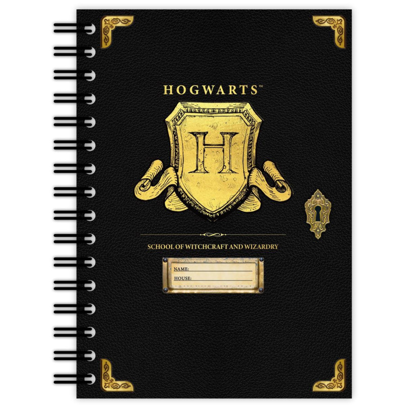 Blok A5 kroužkový Harry Potter Bradavice