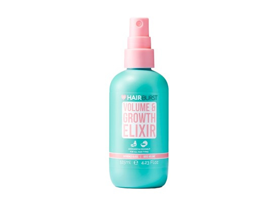 Hairburst Volume & Growth Elixir objemový sprej pro růst vlasů a posílení od kořínků 125 ml