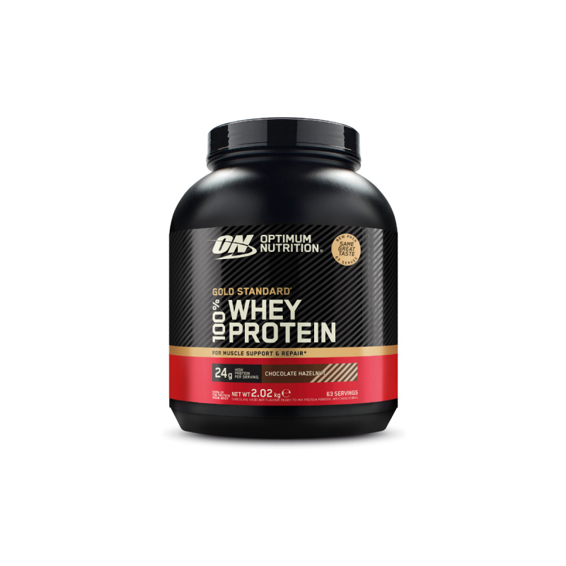 Optimum Nutrition 100% Whey Gold Standard 2000 g - čokoláda/oříšek