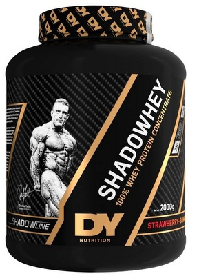 Dorian Yates ShadoWhey 2000 g - jahoda