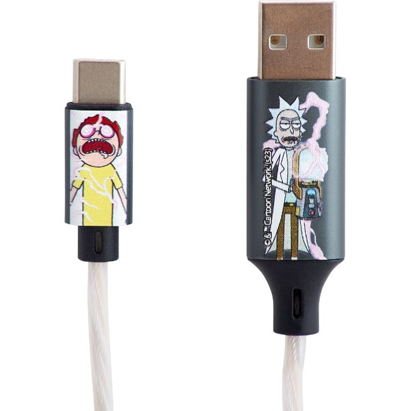 Lazerbuilt CBRM-ACLI-SHOCK USB-A/USB-C 1,2m černý/bílý Bílá