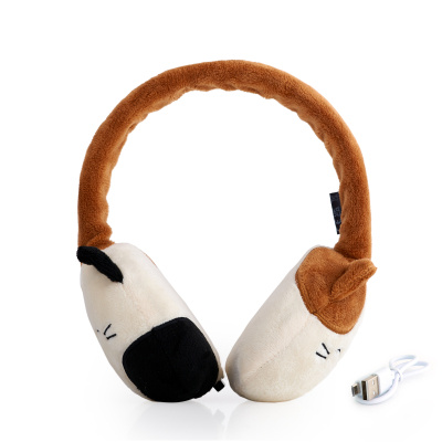 Lazerbuilt bezdrátová sluchátka Squishmallows - Cameron (plyšová) Vícebarevná