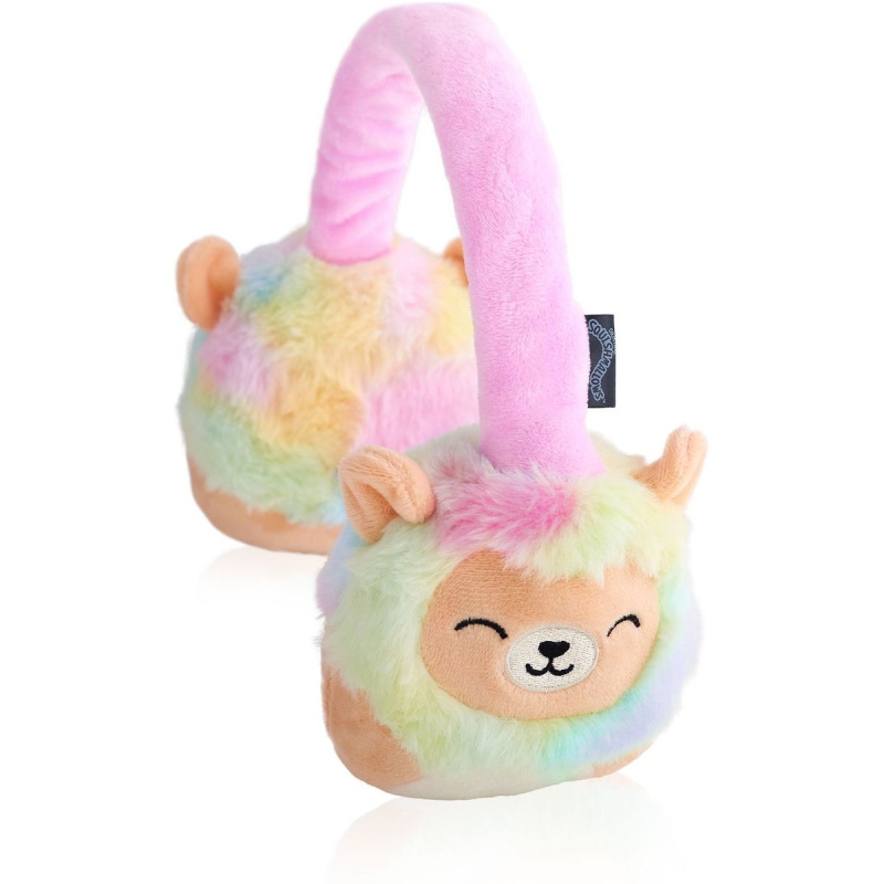 Lazerbuilt bezdrátová sluchátka Squishmallows - Leonard (plyšová) Vícebarevná