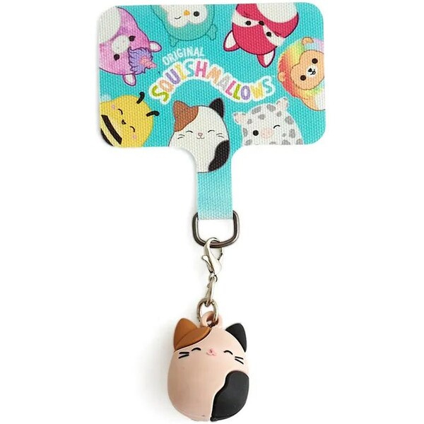 Squishmallows Mobile Charm with Connection Pad - Cameron Vícebarevná