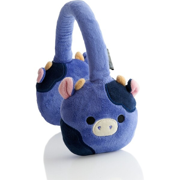 Lazerbuilt bezdrátová sluchátka Squishmallows - Ingred (plyšová) Fialová