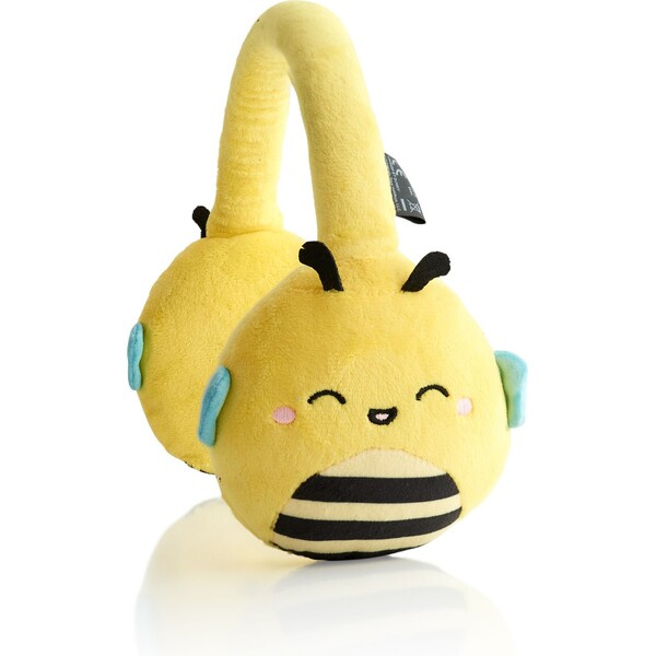 Lazerbuilt bezdrátová sluchátka Squishmallows - Sunny (plyšová) Žlutá