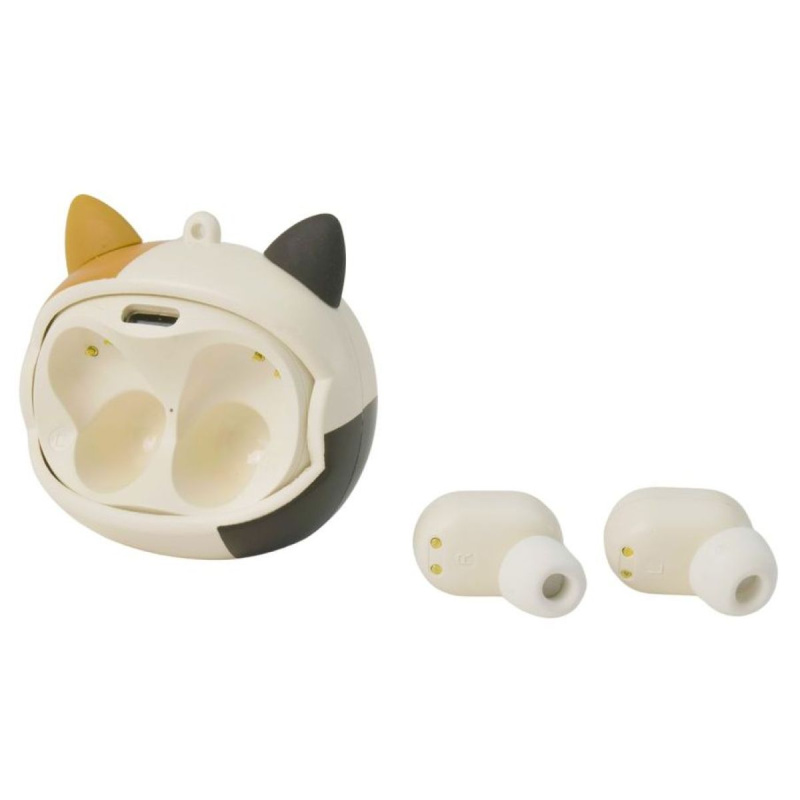 Lazerbuilt Spin TWS sluchátka Squishmallows - Cameron Bílá