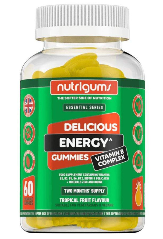Nutrigums Energy Vitamin B Complex 60 gummies