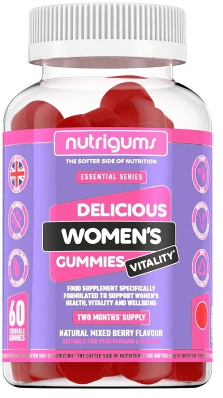 Nutrigums Womens Vitality 60 gummies