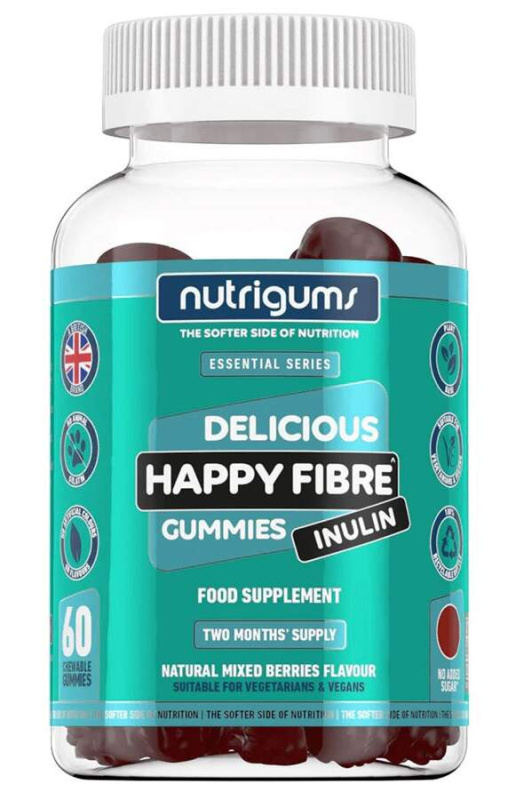 Nutrigums Happy Fibre Inulin 60 gummies