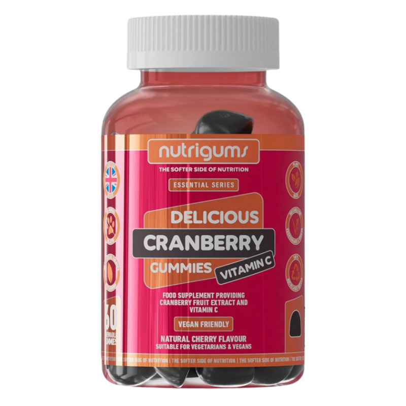 Nutrigums Cranberry 60 želé - třešeň