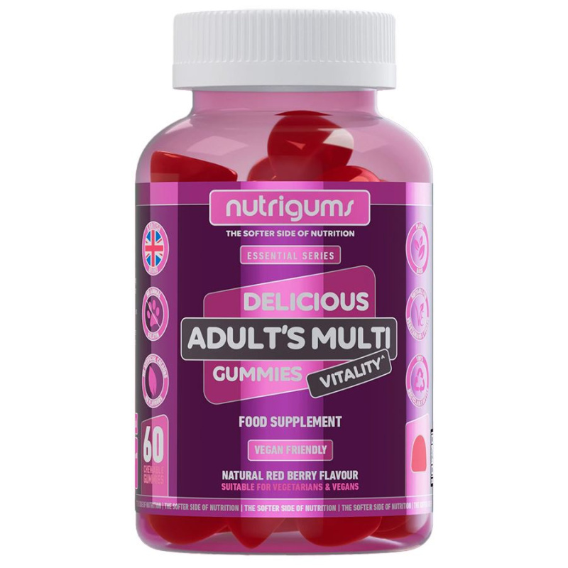 Nutrigums Limited Nutrigums Adults Multi, 60 ks