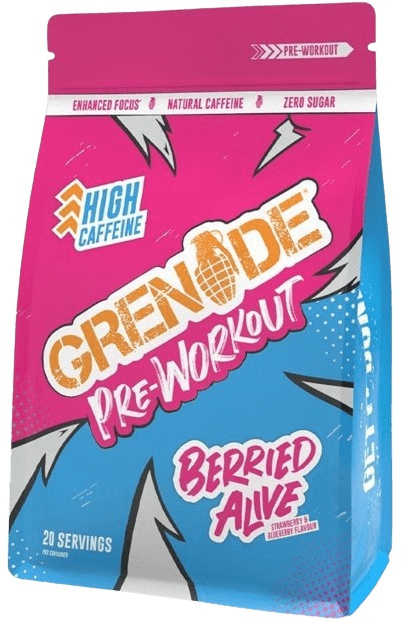 Grenade Pre-Workout 330 g - jahoda/borůvka