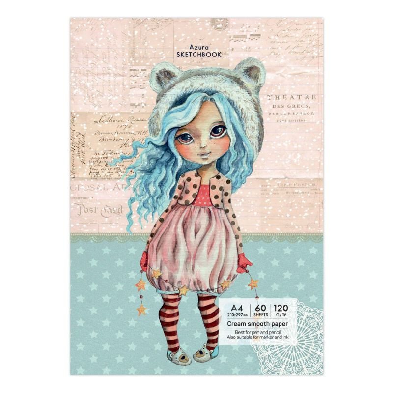 Skicák Azura (120g/m2, 60 listů) A4