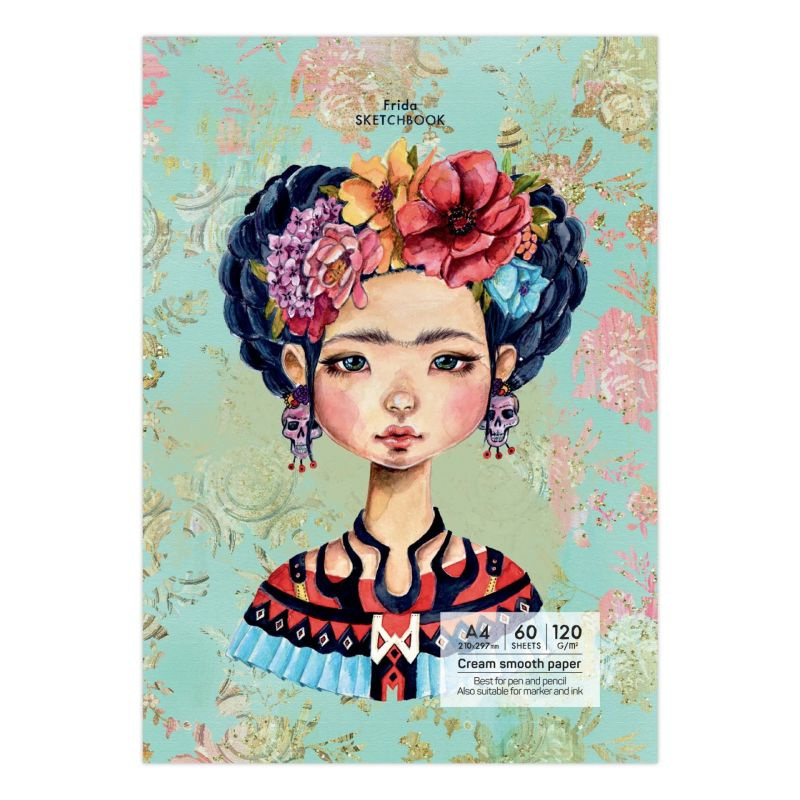 Skicák Frida (120g/m2, 60 listů) A4