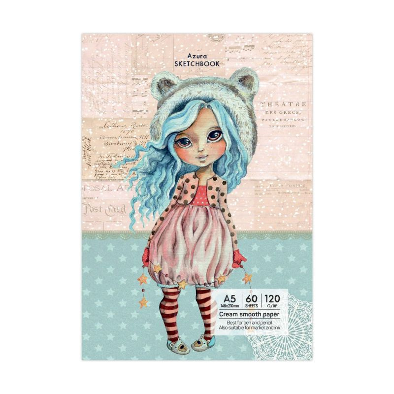 Skicák Azura (120g/m2, 60 listů) A5