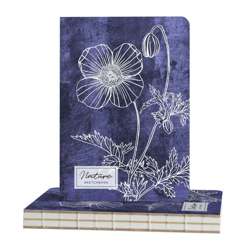 Skicák California poppy (100g/m2, 112 listů) 14,5x21cm