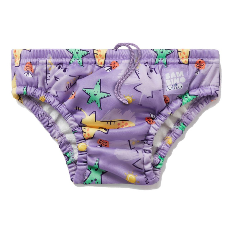 bambinomio Plavky kojenecké, OEKO-TEX Standard 100, Flame, 12-15 kg -2-3r