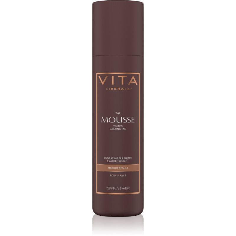 Vita Liberata Tanning Mousse Tinted samoopalovací pěna na tělo odstín Medium 200 ml