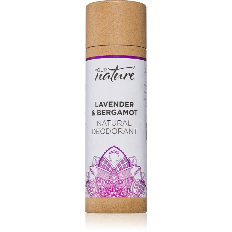 Your Nature Tuhý deodorant Levandule a Bergamot, 70 g