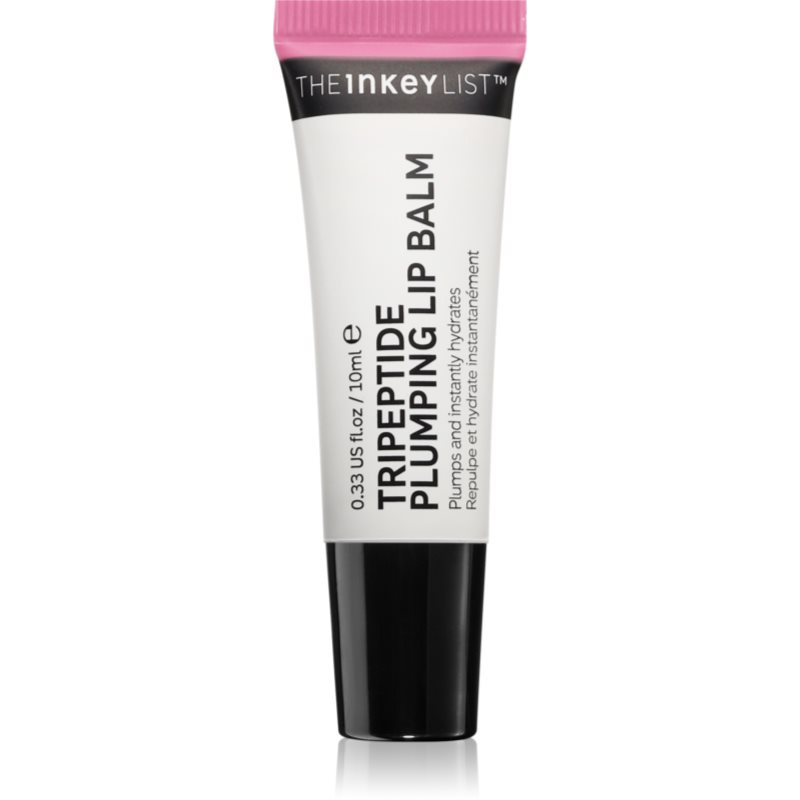 The Inkey List Tripeptide Plumping Lip Balm balzám na rty se zvětšujícím efektem odstín Pink 10 ml