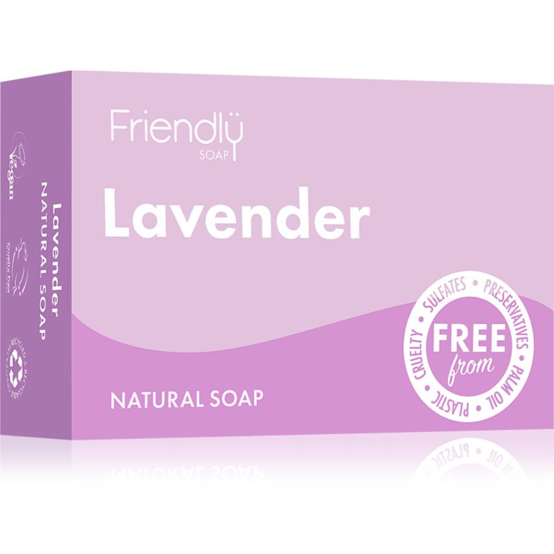 Friendly Soap přírodní mýdlo levandule, 95g