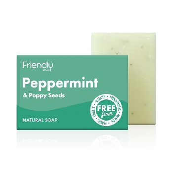 Friendly Soap přírodní mýdlo máta a mák, 95g
