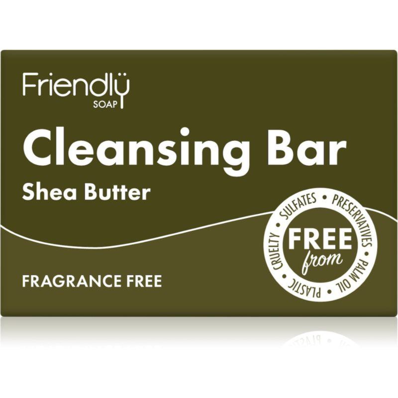 Friendly Soap přírodní mýdlo na čištění obličeje s bambuckým máslem, 95 g