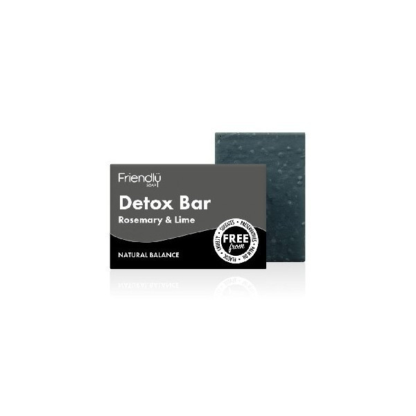 Friendly Soap přírodní mýdlo detoxikační rozmarýn a limeta, 95g