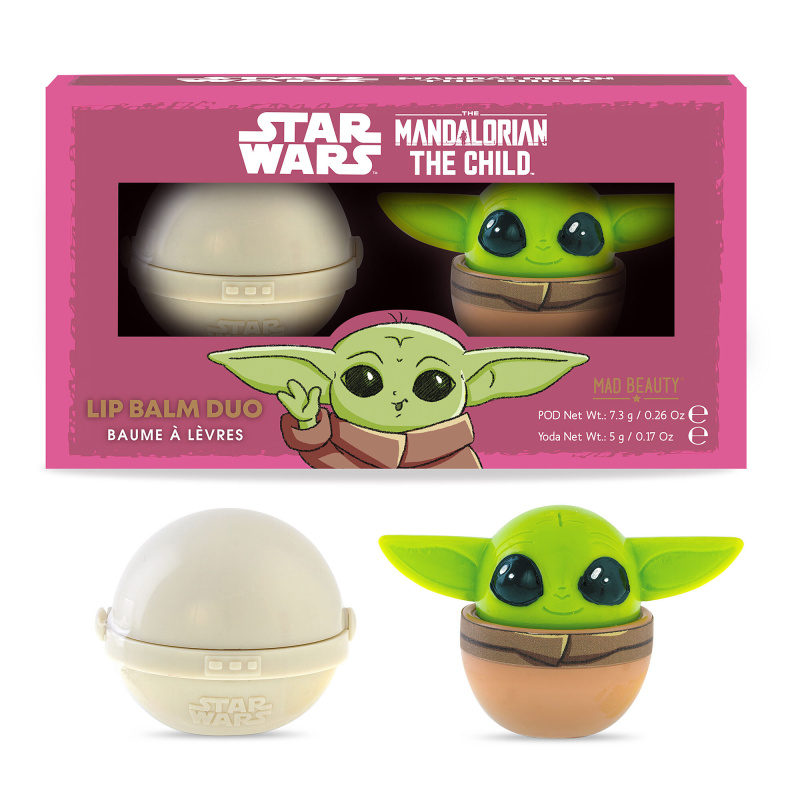 Mad Beauty Star Wars The Mandalorian The Child balzám na rty duo