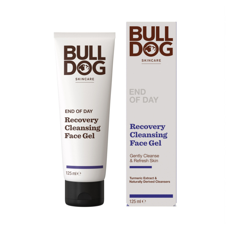 Bulldog End of Day Recovery Cleansing čisticí gel na obličej 125 ml