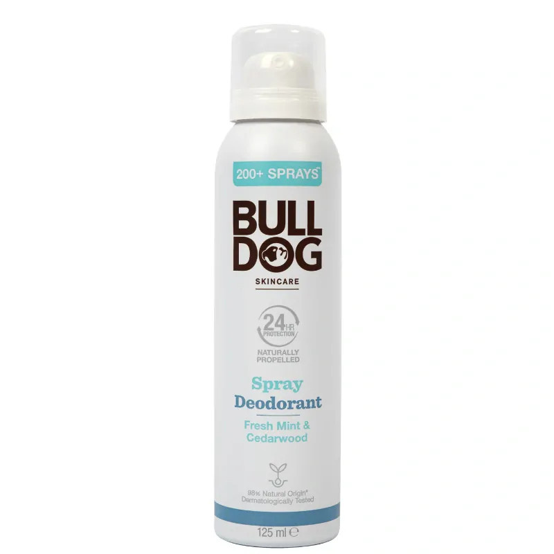 Bulldog Fresh Mint&Cedarwood Spray Deodorant deodorant ve spreji bez obsahu hliníku 125 ml
