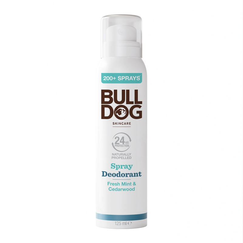 Bulldog Fresh Mint&Cedarwood Spray Deodorant deodorant ve spreji bez obsahu hliníku 125 ml
