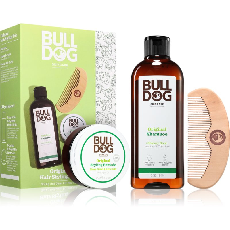 Bulldog Original Hair Styling Trio dárková sada pro muže