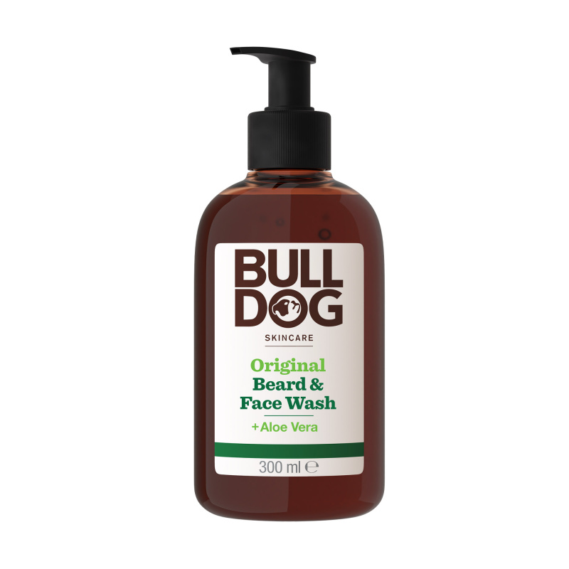 Bulldog Original Beard & Face Wash čisticí gel pro muže 2 v 1 300 ml