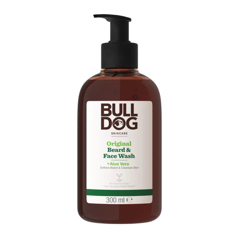Bulldog Original Beard & Face Wash čisticí gel pro muže 2 v 1 300 ml
