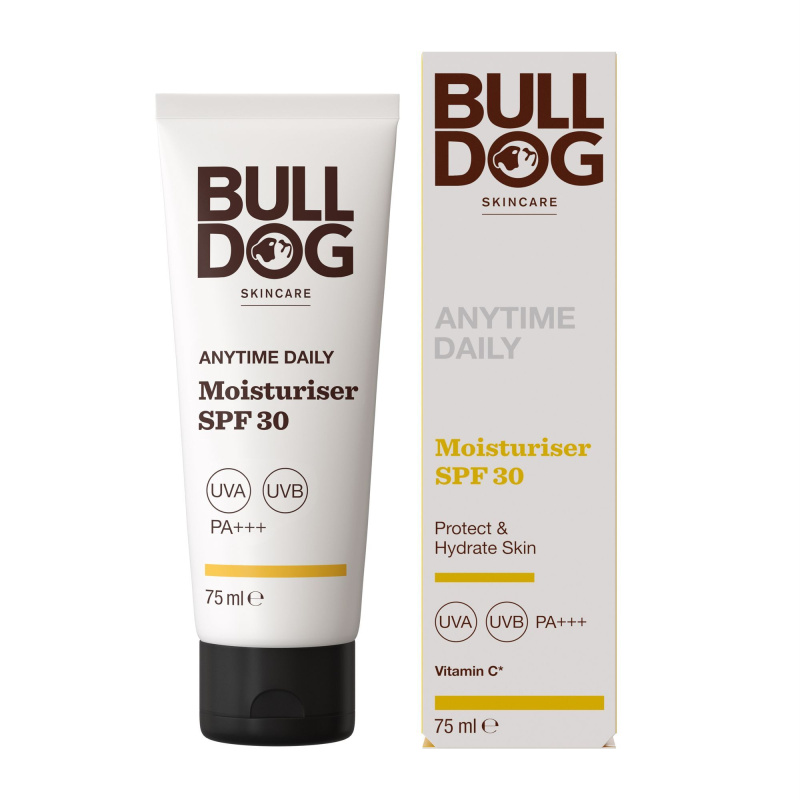 Bulldog Hydratační pleťový krém SPF 30 Anytime Daily Moisturise 75 ml